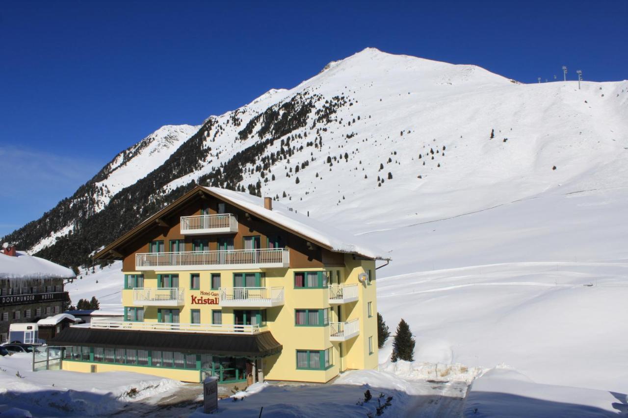 Hotel Garni Kristall Kühtai Exteriör bild
