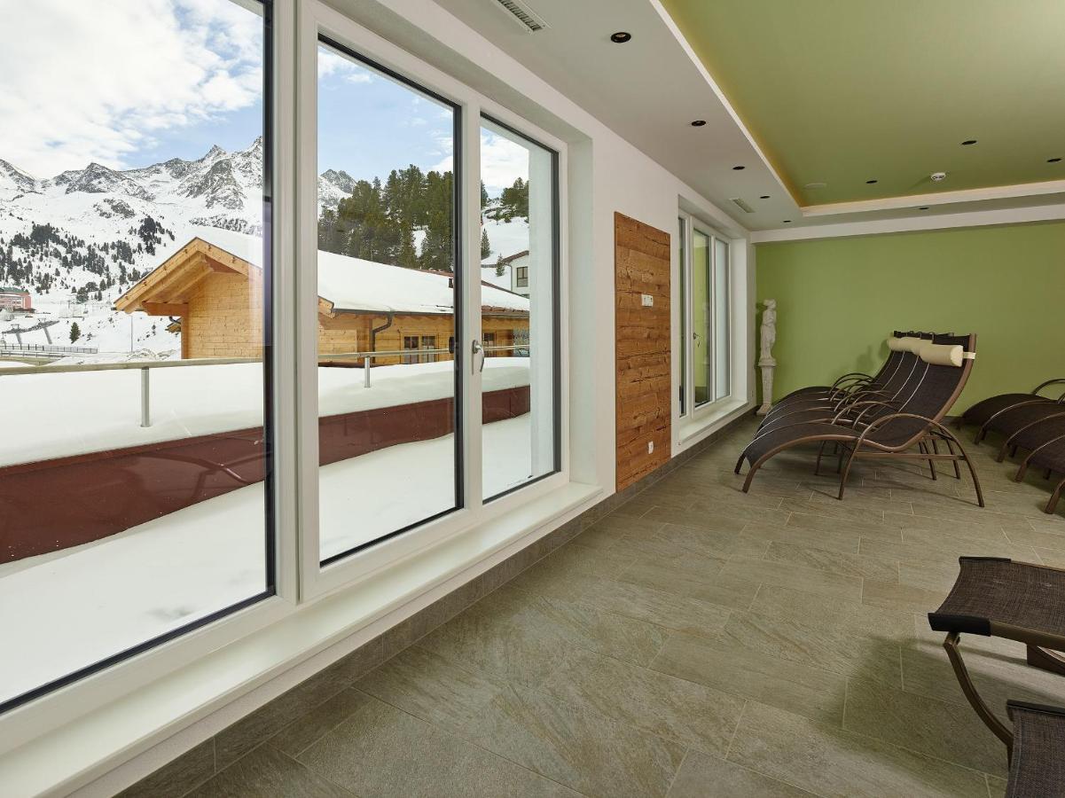Hotel Garni Kristall Kühtai Exteriör bild